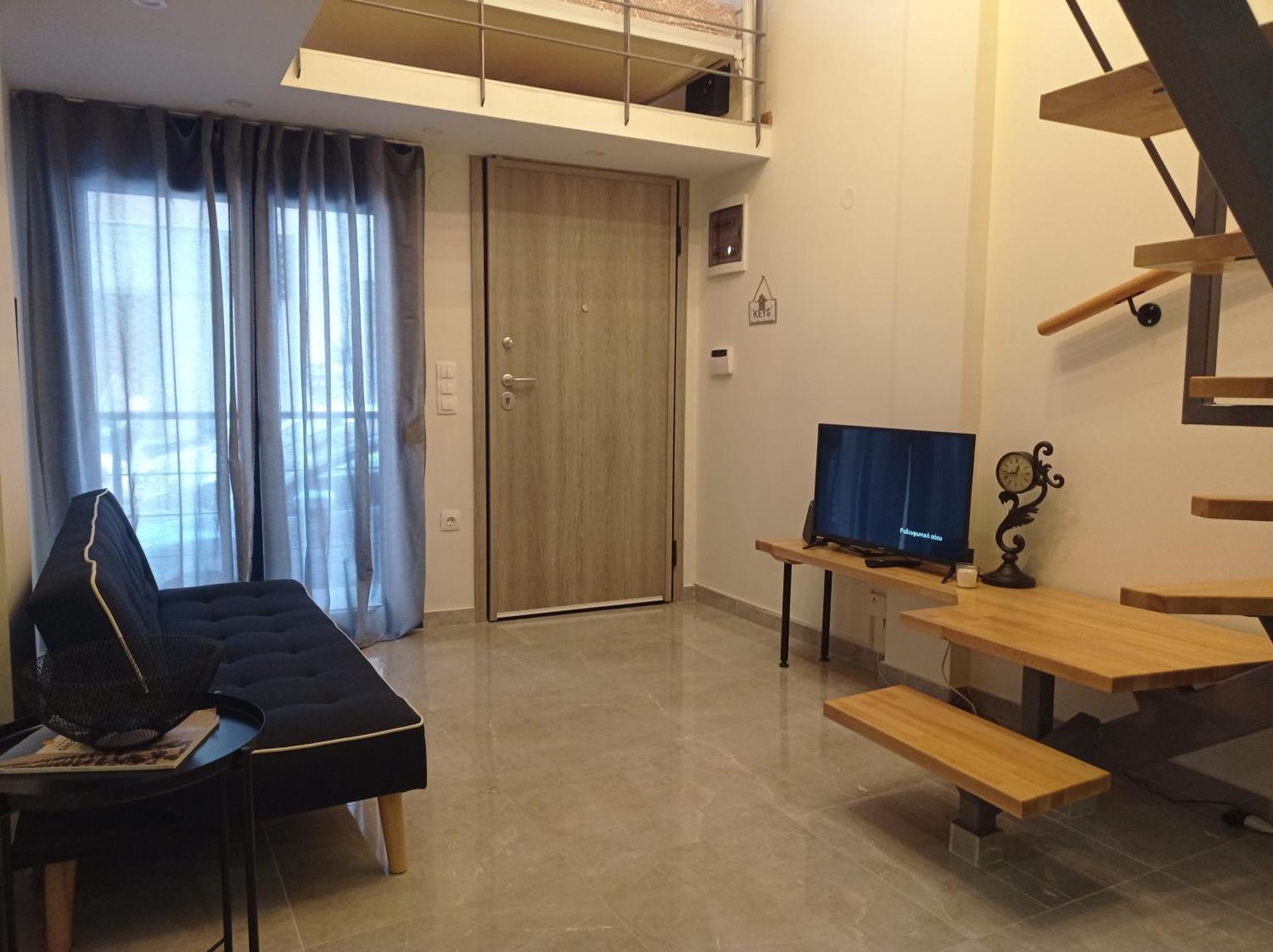 Minimal Two-Floor Apartment Thessalonique Extérieur photo