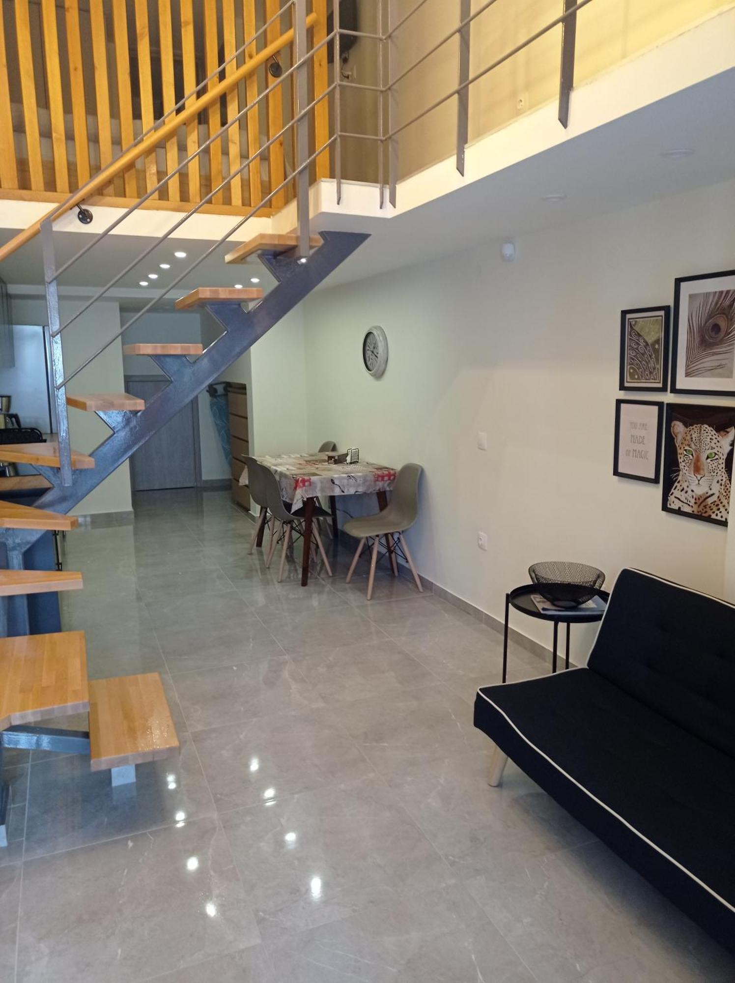 Minimal Two-Floor Apartment Thessalonique Extérieur photo